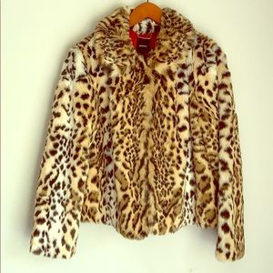 Leopard print jacket